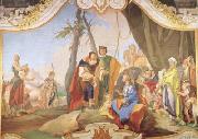 Giovanni Battista Tiepolo Rachel Hiding the Idols from her Father Laban (mk08) china oil painting reproduction